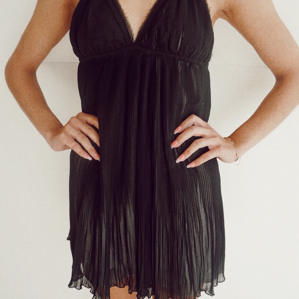 Classy black dress